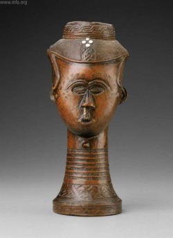 Kuba art storage vessel