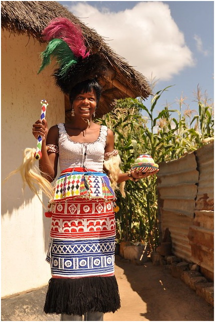 Venda female traditional dress