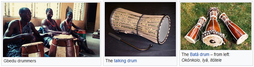 Yoruba music instruments