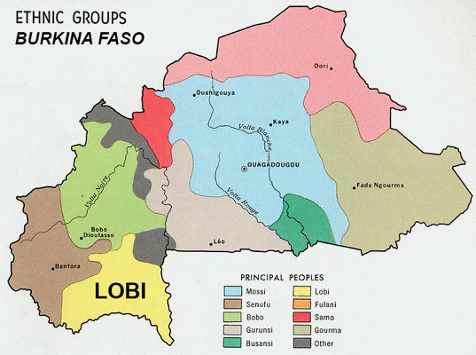 Lobi in Burkina Fasoi