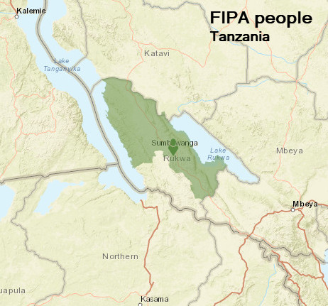 Fipa People map