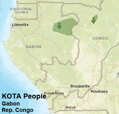 Kota People Map