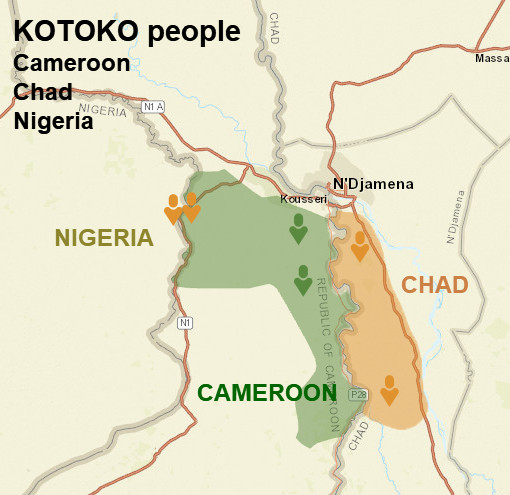 Kotoko People Map