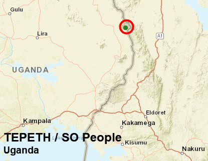 Tepeth / So people Map